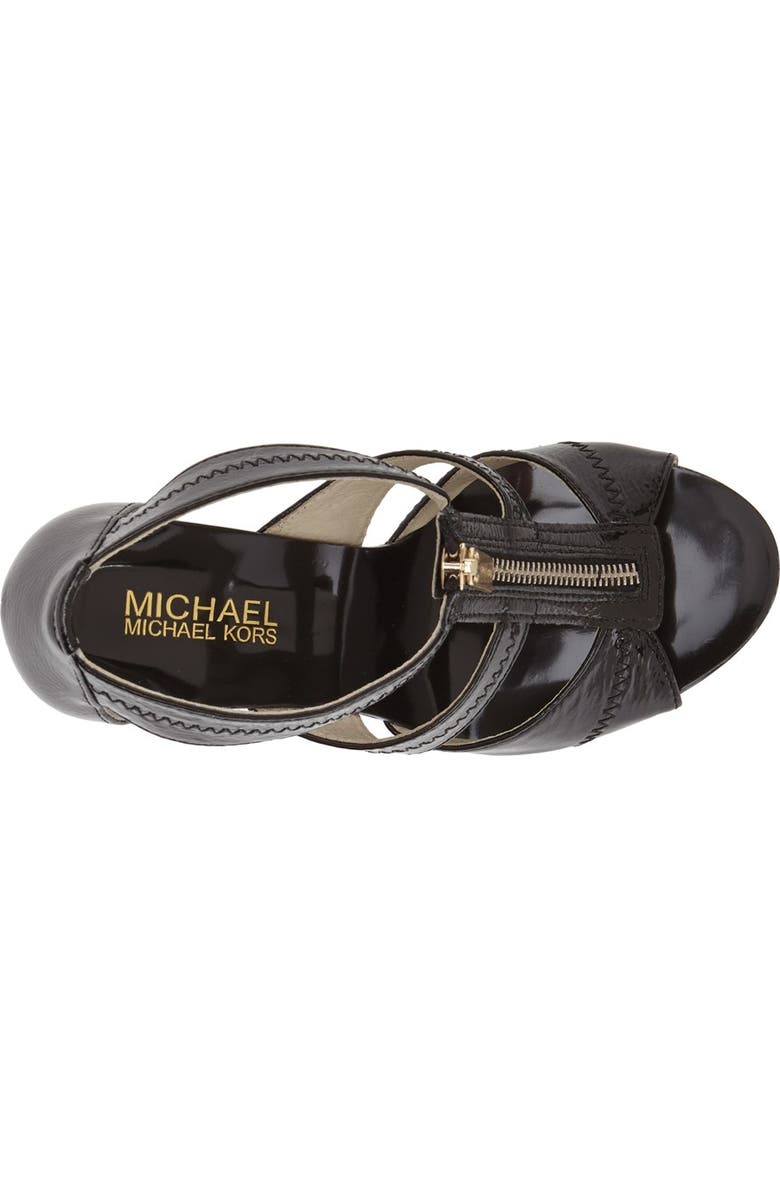 MICHAEL Michael Kors 'Berkley' T-Strap Sandal, Main, color,
