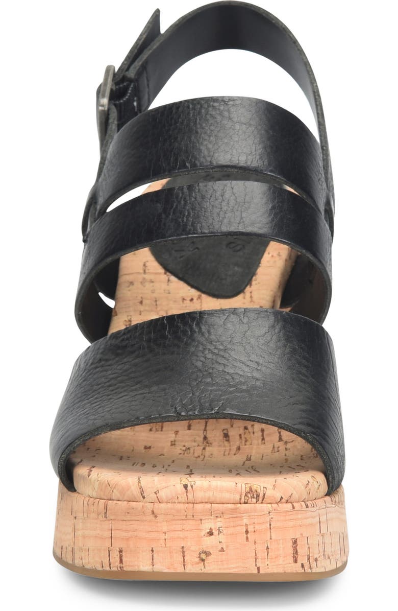 Kork-Ease<sup>®</sup> Maxi Sandal, Alternate, color, Black Leather