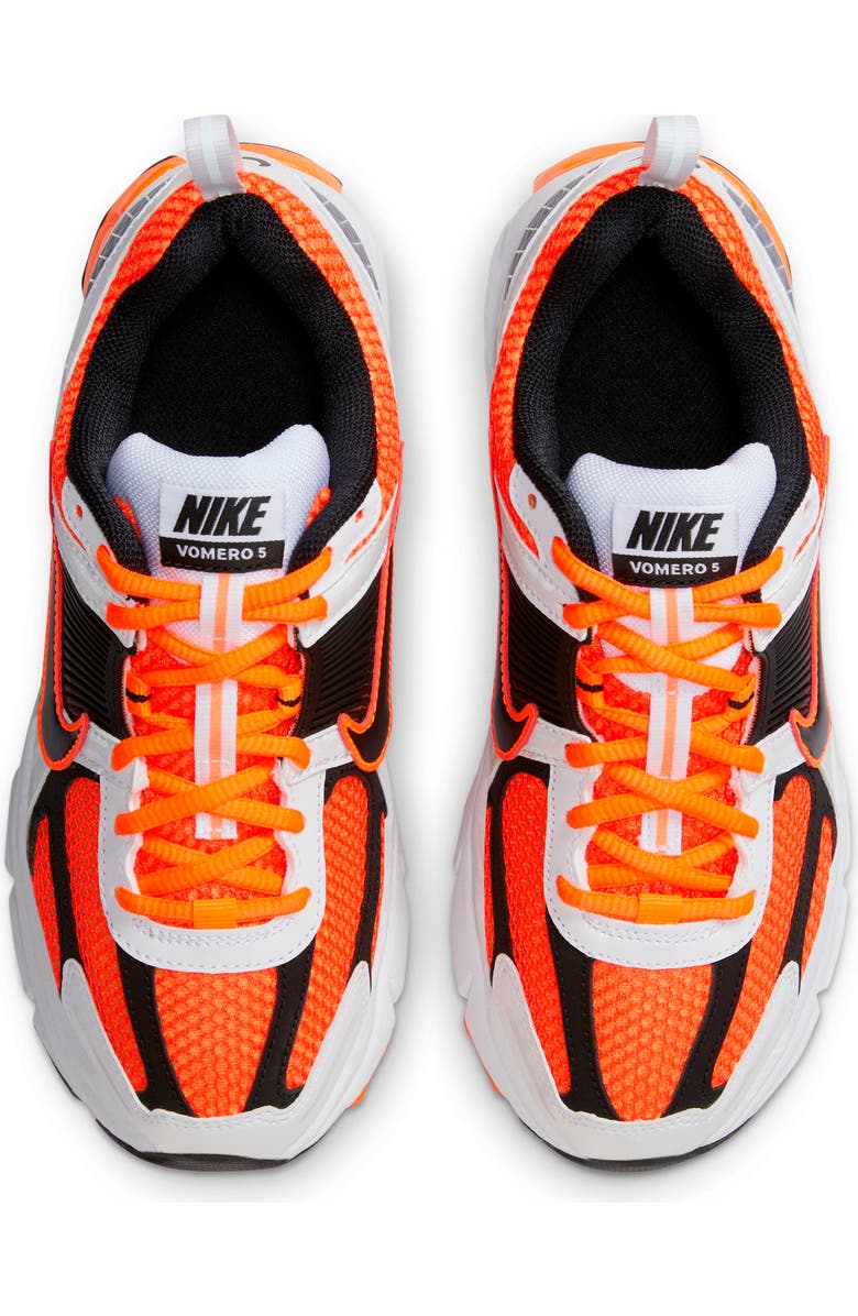 Nike Kids' Vomero 5 Sneaker, Alternate, color, Orange/ Black/ White