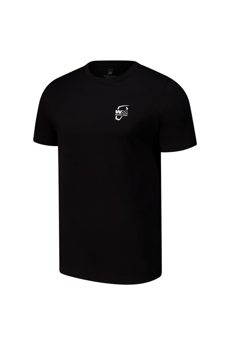 Unisex Flomotion Black WM Phoenix Open Arizona Runner T- Shirt, Alternate, color, Black