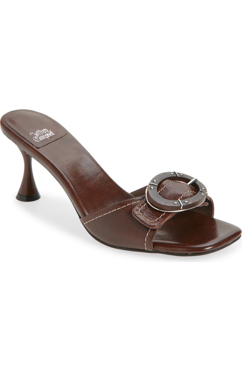 Jeffrey Campbell Concur Slide Sandal, Main, color, Brown Combo