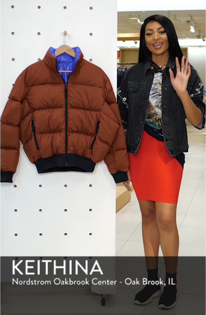 NRG Reversible Down Fill Puffer Jacket, sales video thumbnail