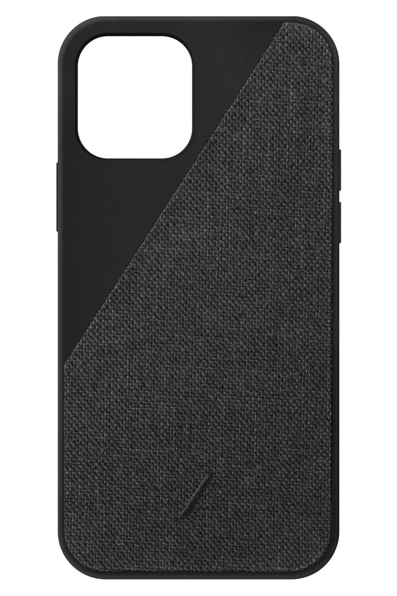 CLIC Canvas iPhone 12/12 Pro, 12 Pro Max & 12 Mini Case, Main, color, SLATE