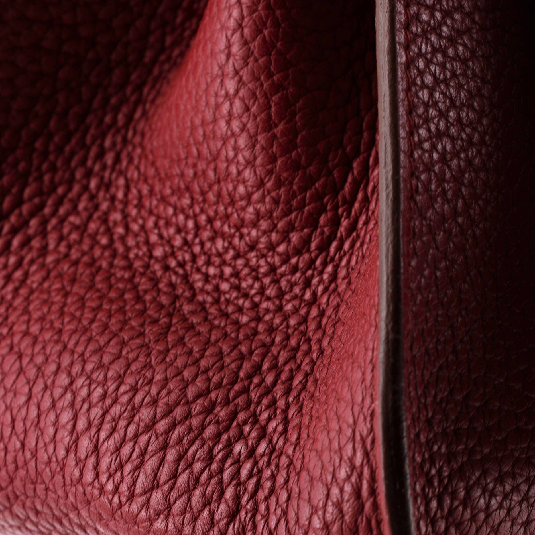 Pre-Owned Hermes Jypsiere Bag Clemence 28, Alternate, color, Rubis