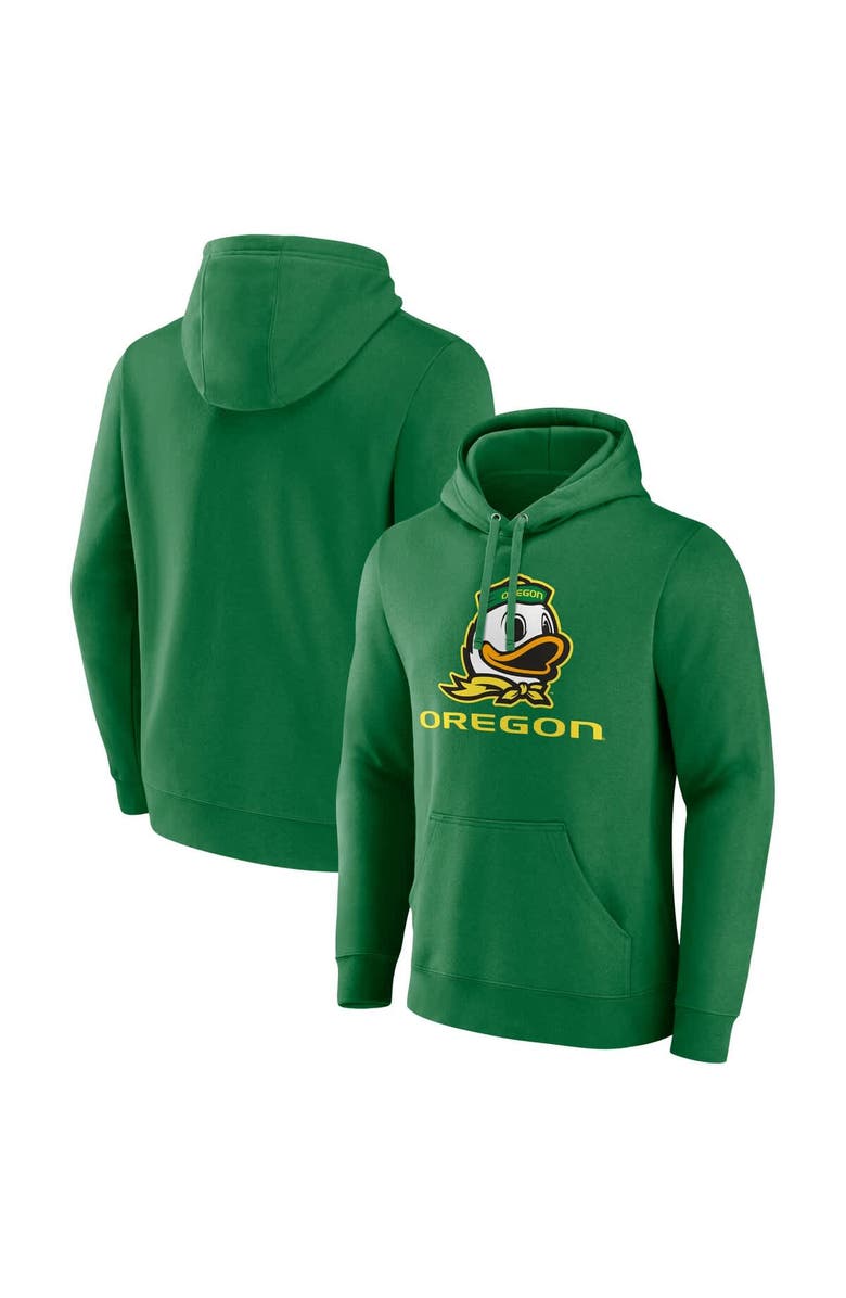 FANATICS Men's Fanatics Green Oregon Ducks Team Lockup Pullover Hoodie, Alternate, color, Green