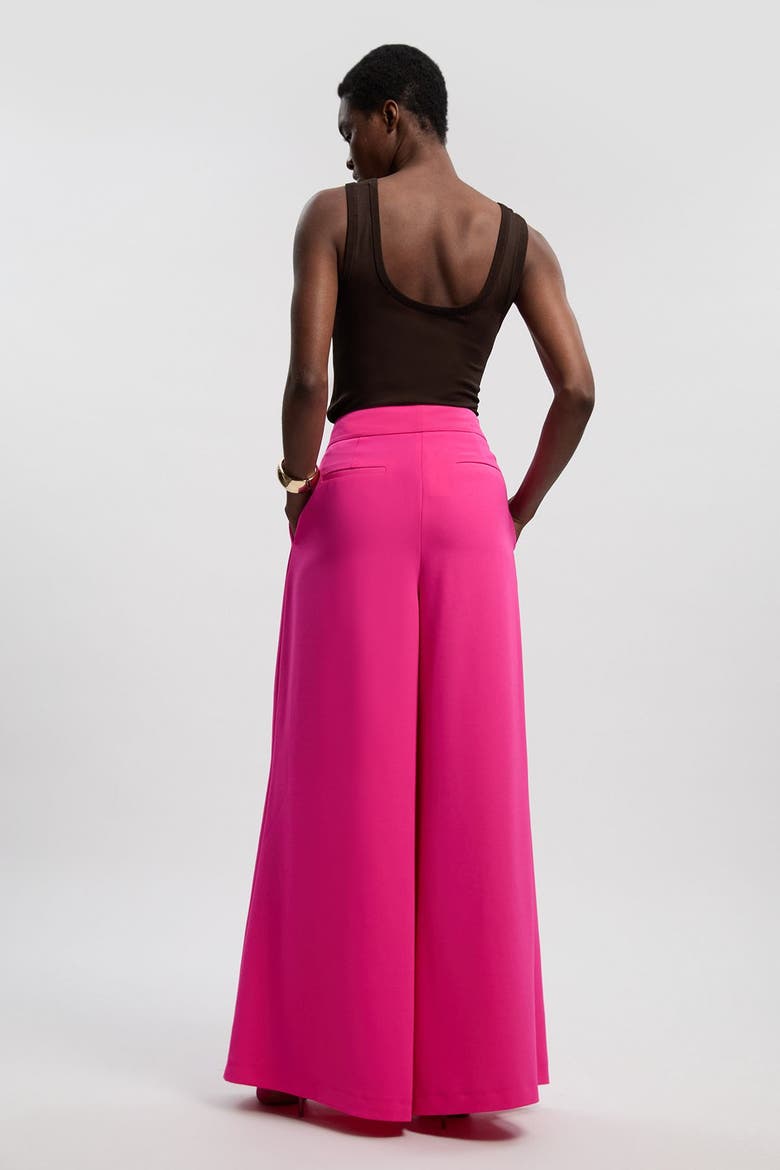 Wide Leg Trouser, Alternate, color, Pink