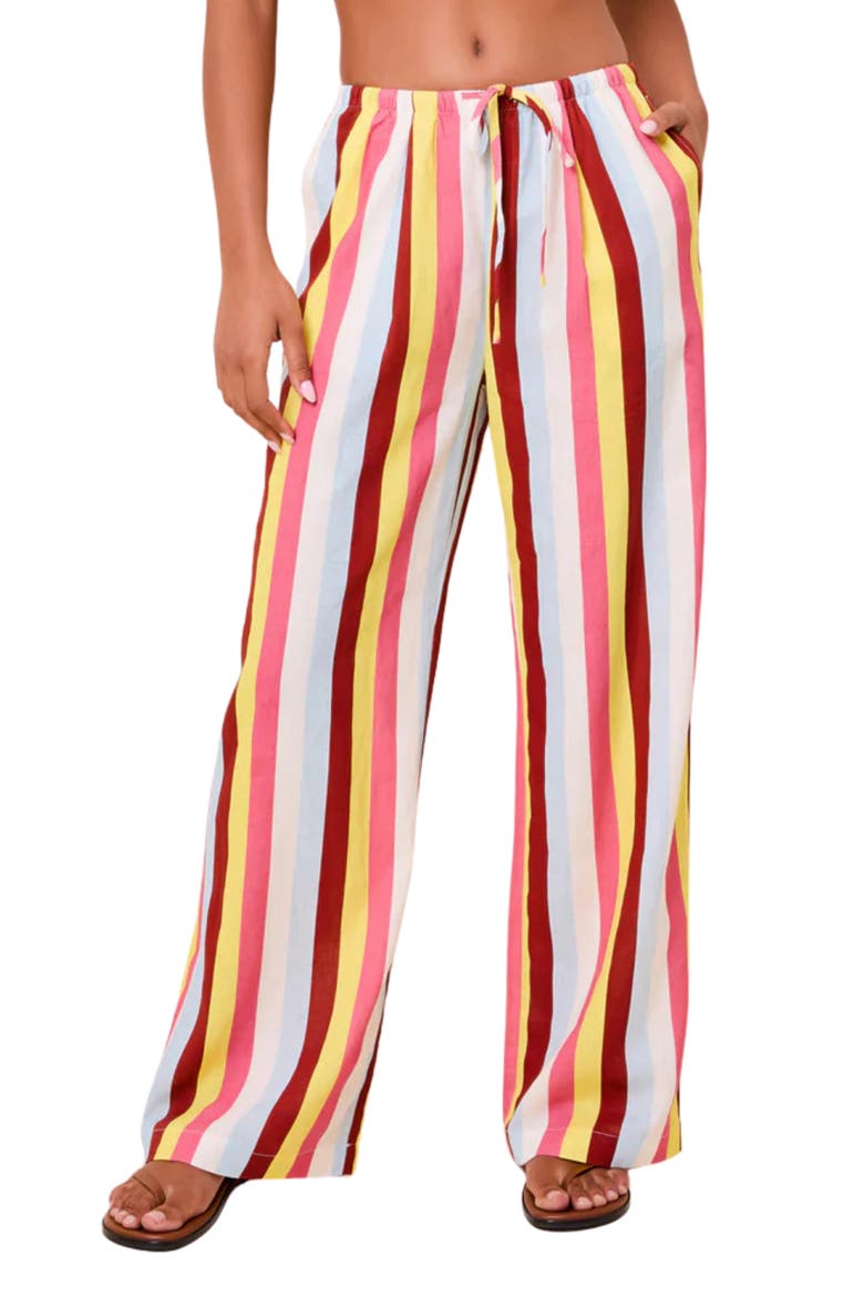 The Ashling Stripe Cover-Up Pants, Main, color, SYMI STRIPE