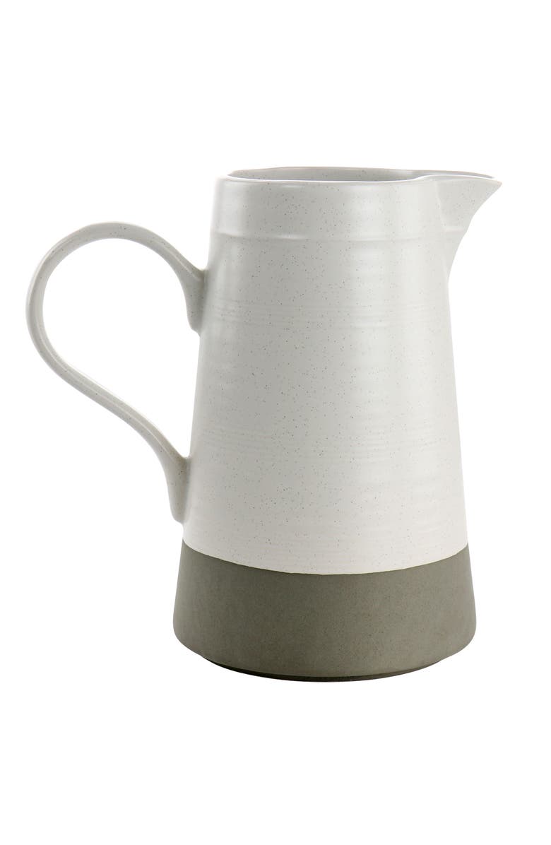 Gibson Milbrook 60oz Serving Pitcher, Main, color, White