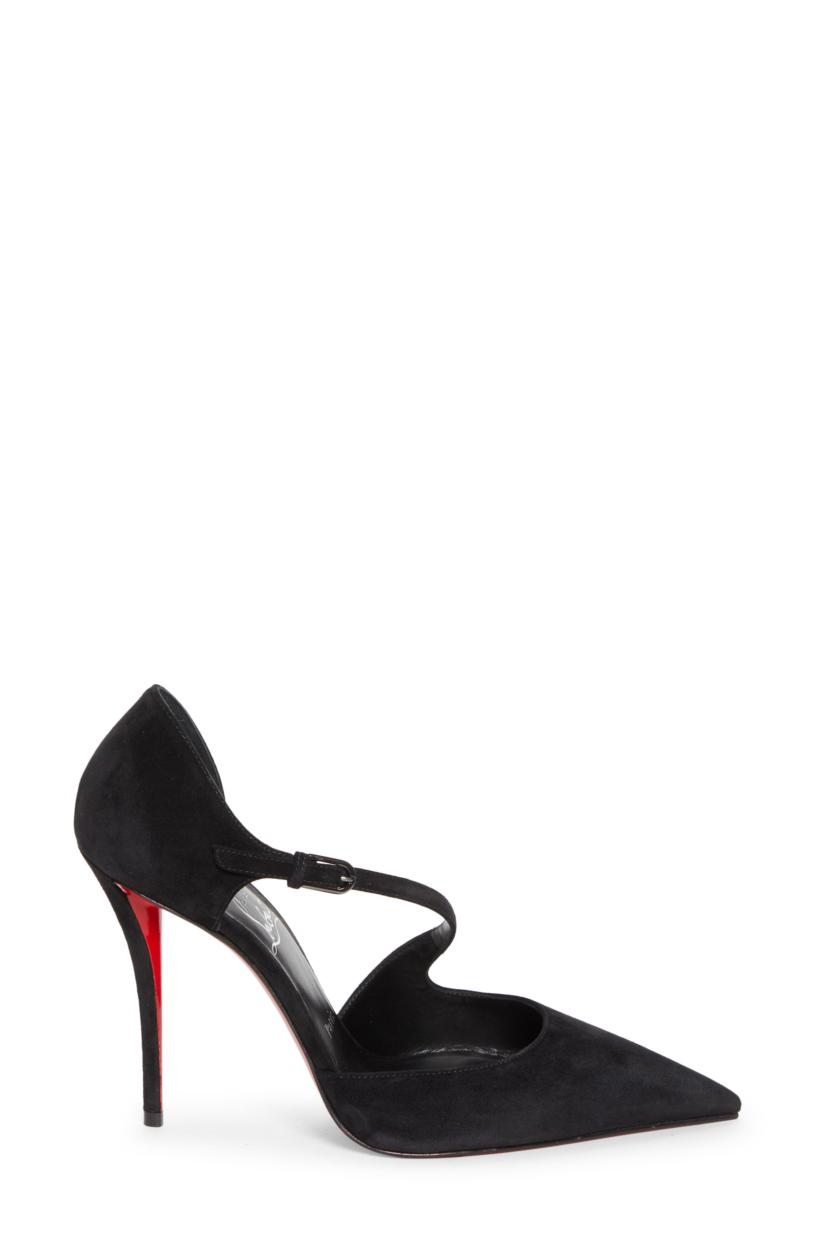 Christian Louboutin Miss Ziggyta d'Orsay Pump, Alternate, color, Black