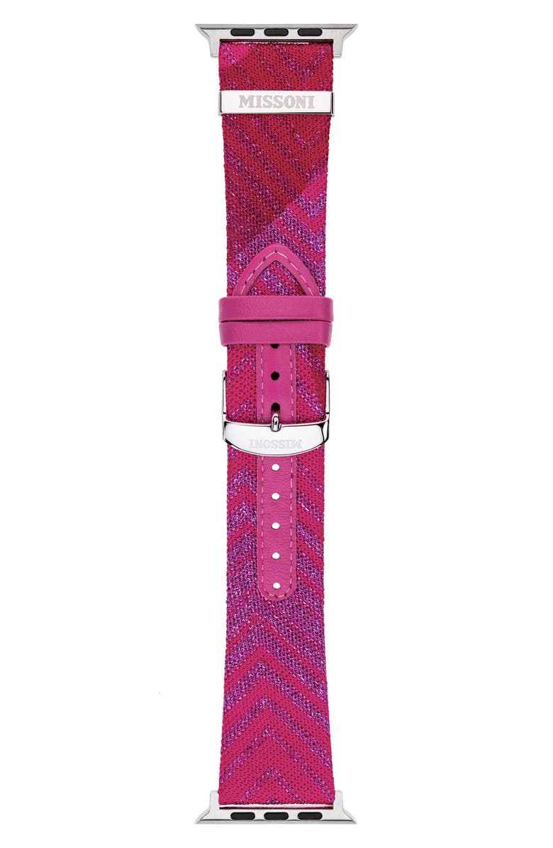 Missoni Multicolor Authentic Zigzag Textile Apple Watch<sup>®</sup> Watchband, 22mm/24mm, Alternate, color, 