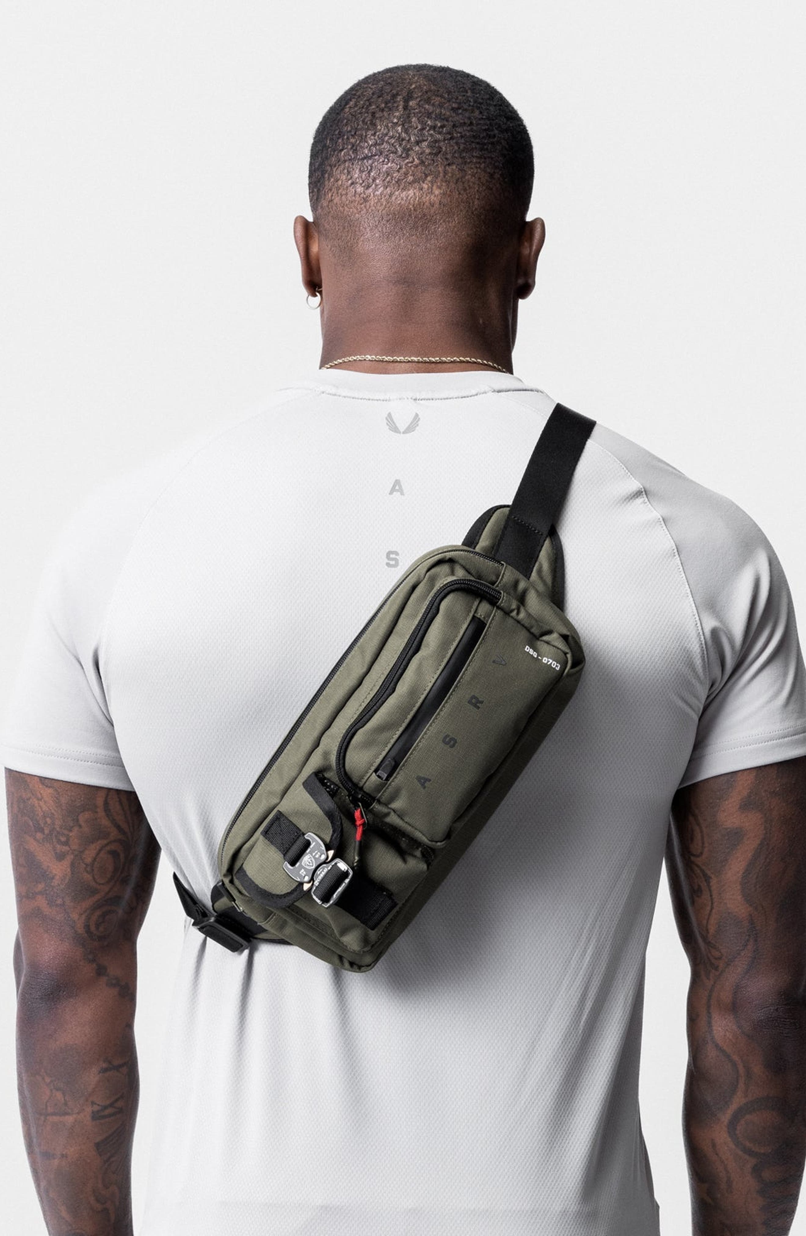 Cordura Tech Crossbody Pack, Alternate, color, Olive