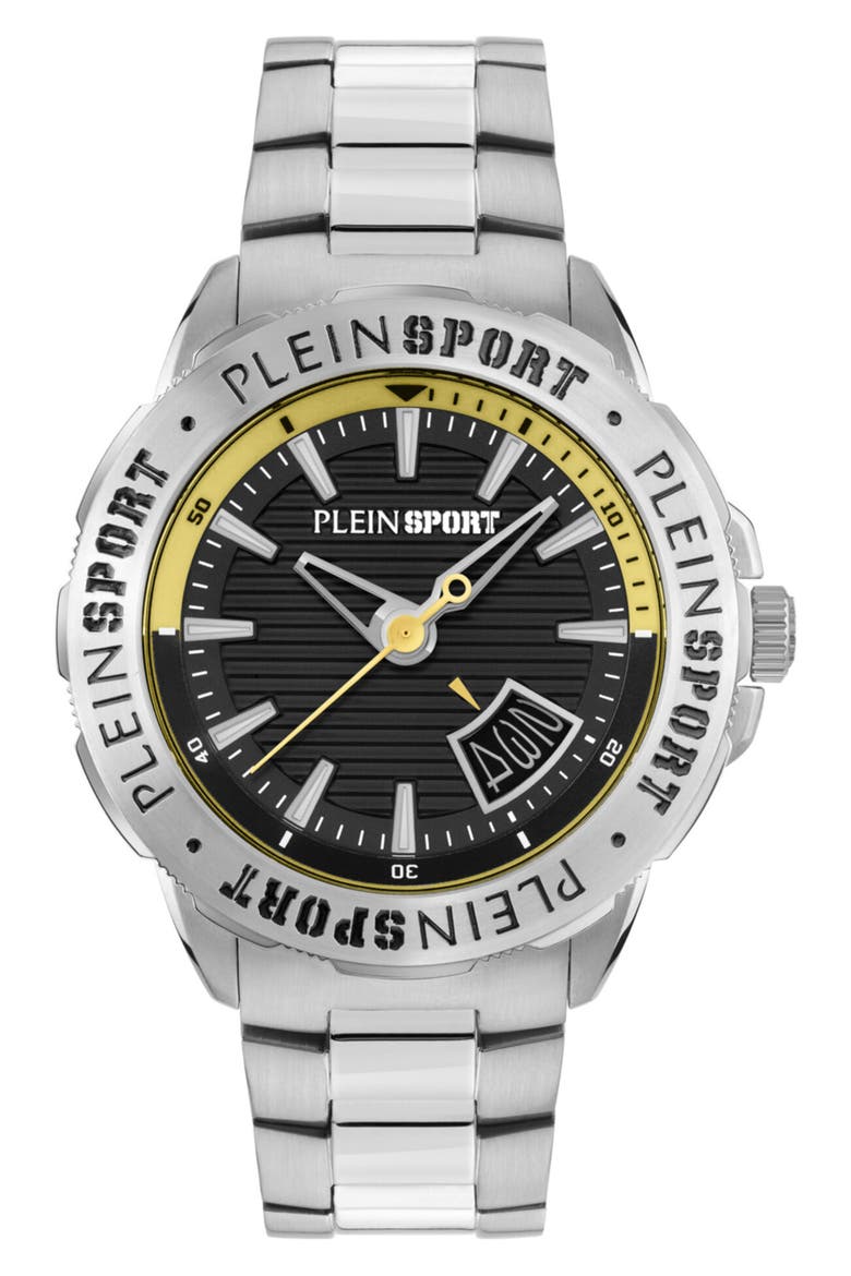 Rampage Bracelet Watch, Main, color, STAINLESS STEEL