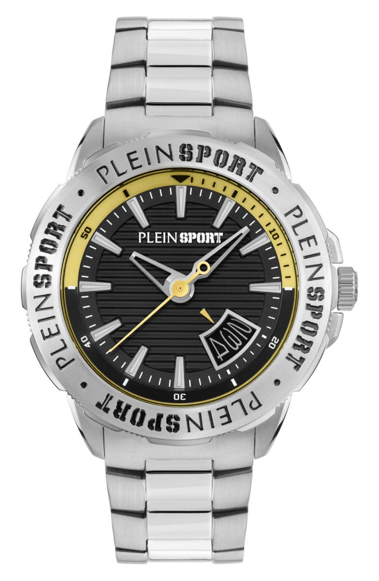 PLEIN SPORT Rampage Bracelet Watch, Main, color, Stainless Steel