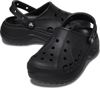 ★CROCS★ Women's Baya Platform Clogs BK 25SWCL208186 25SWCL Crocs Women's Baya Platform Clog Sandal - Walmart.com
