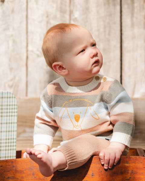 Boy Knitted Top and Pant Set (Baby)