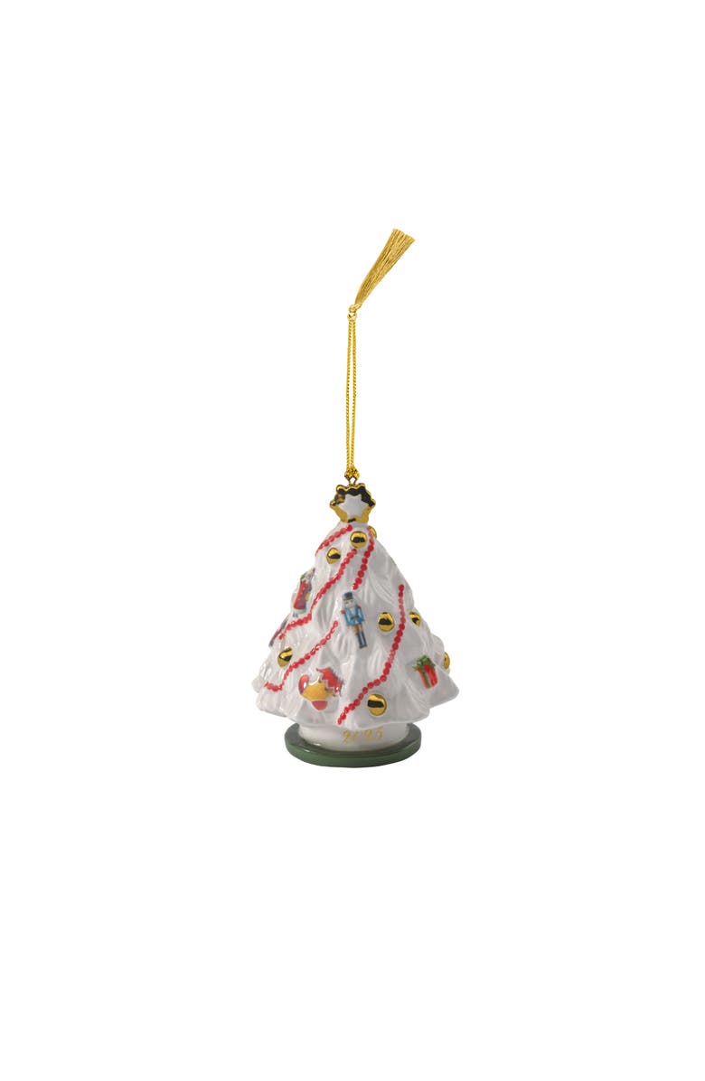Villeroy & Boch Christmas Classics Christmas Tree Dated Ornament 2025, Main, color, Multi