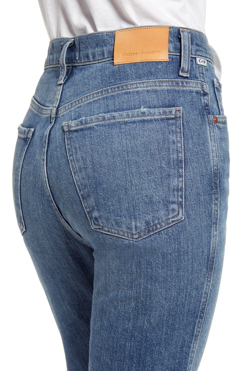 Citizens of Humanity Daphne High Waist Stovepipe Jeans, Alternate, color, 