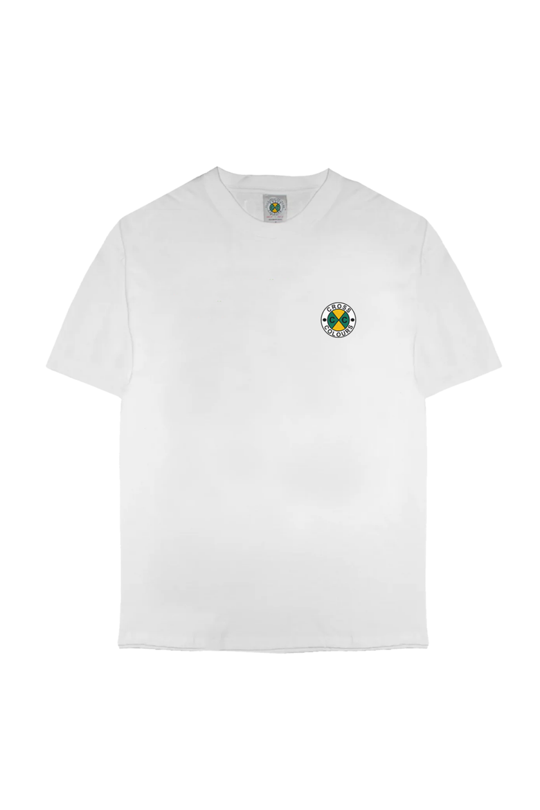 Circle Logo T-Shirt, Alternate, color, White