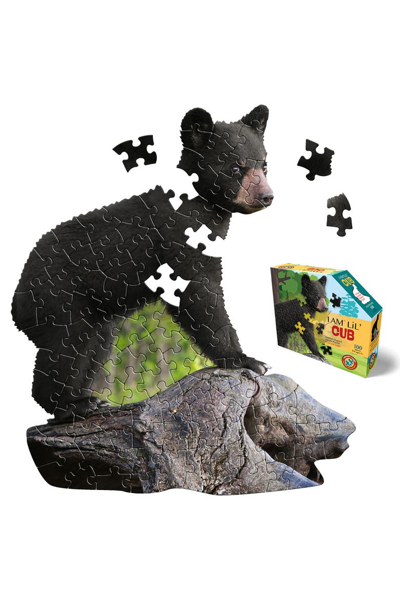 Lil Cub 100 Piece Jigsaw Puzzle, Alternate, color, Multicolored