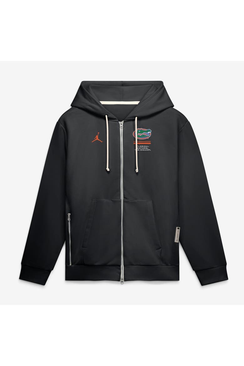 Men's Jordan Brand  Black Florida Gators 2026 Sideline Standard Issue Dri-FIT Full-Zip Hoodie, Main, color, Black