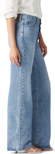 Ribcage High Waist Wide Leg Jeans