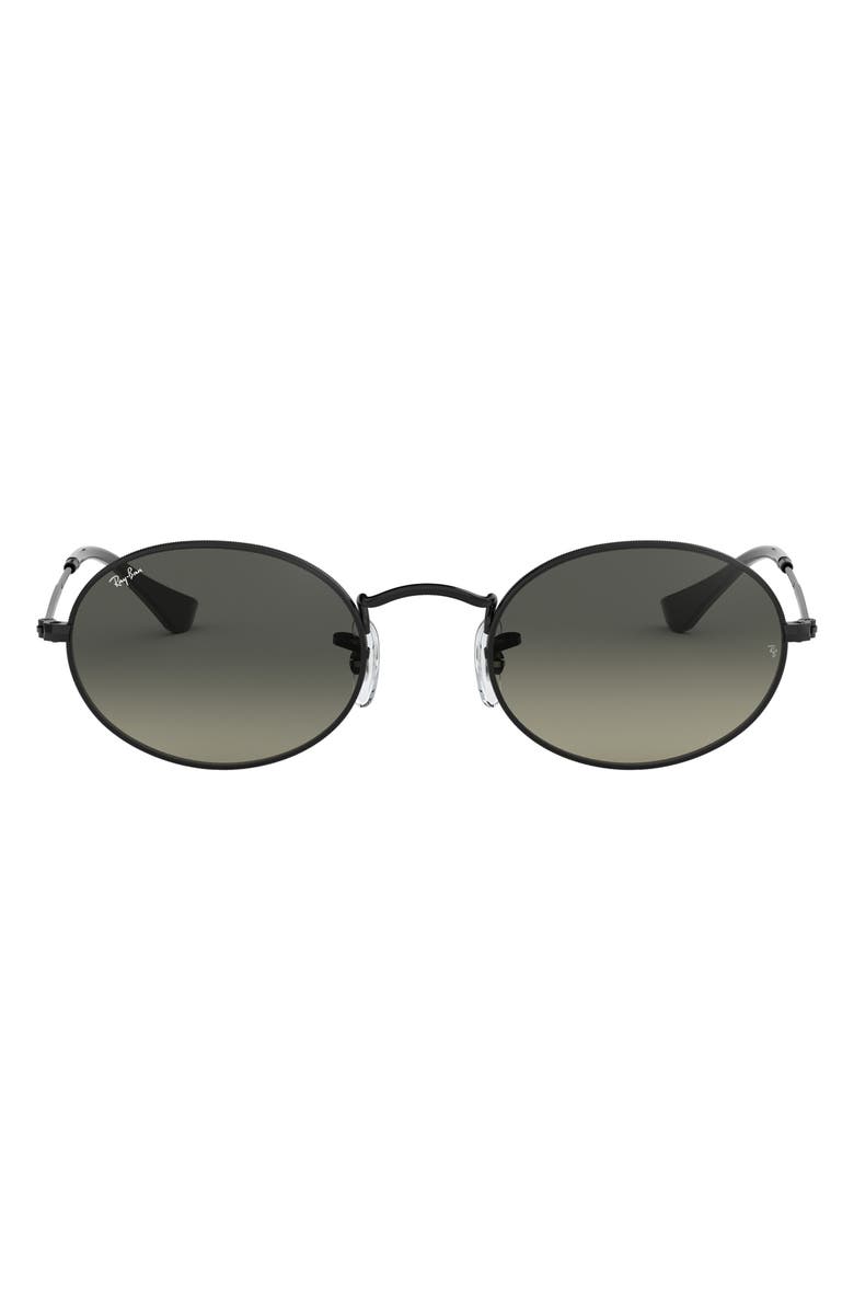 Ray-Ban Oval 51mm Sunglasses, Main, color,