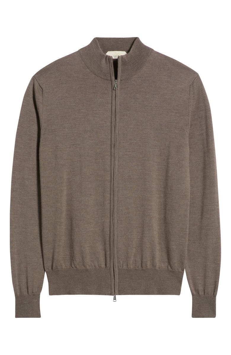 Aurélien Cashwool<sup>®</sup> Full Zip Sweater, Alternate, color, Ash Grey