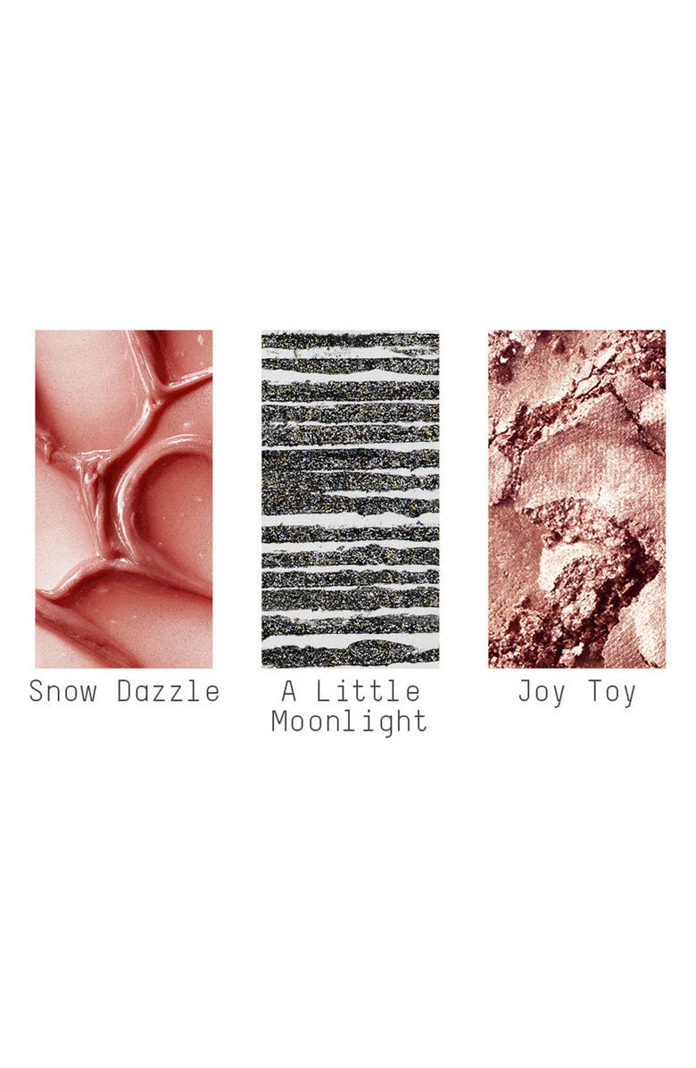 MAC Cosmetics MAC Snow Ball Rose Gold Eye & Lip Bag, Alternate, color, 