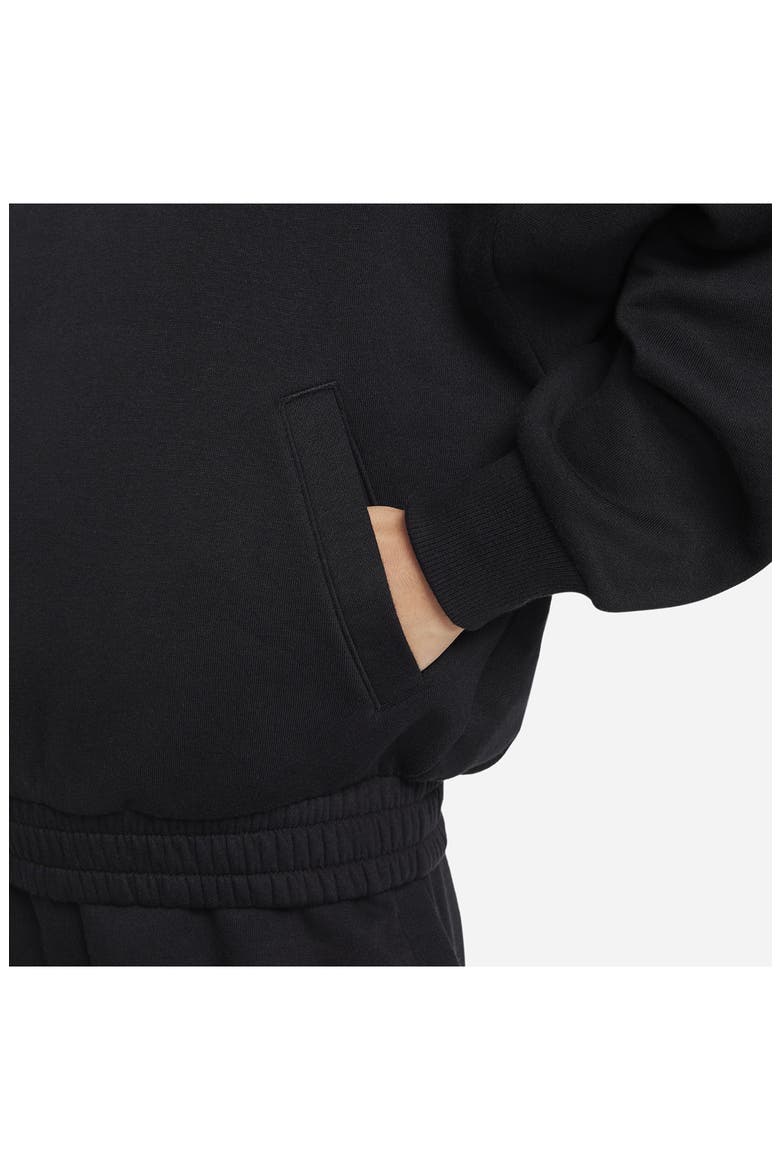Kids' Basketball Hoodie, Alternate, color, BLACK/ BRONZINE