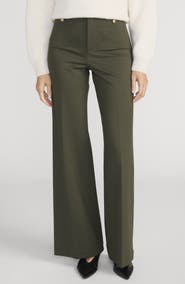 FRAME The Modernist High Waist Wide Leg Pants