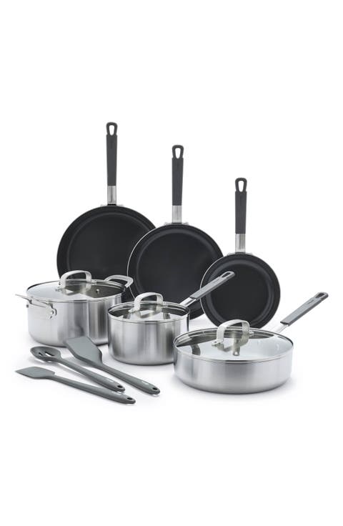 x Bobby Flay Professional Ceramic Nonstick 13-Piece Cookware Set