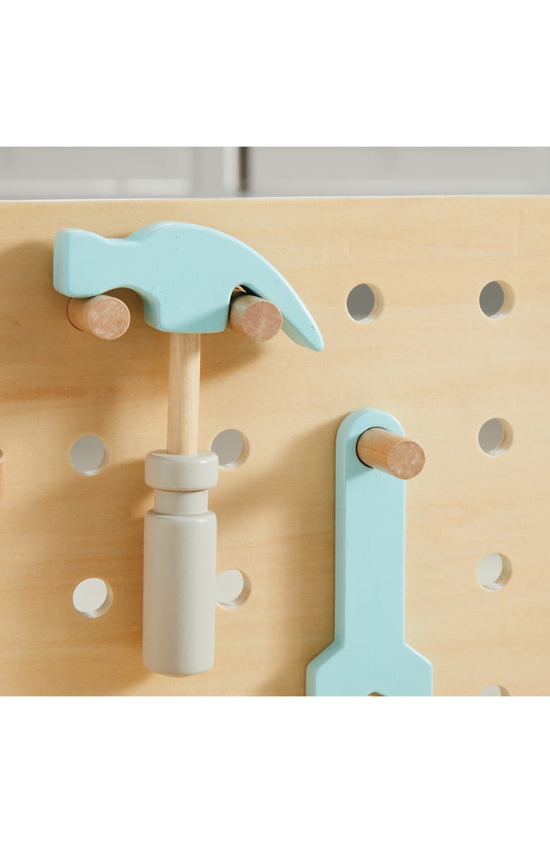 Wonder & Wise by Asweets Little Builder Workbench Playset, Alternate, color, Multi