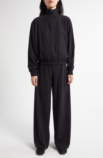 The Row ジャージー Bariem パンツ The Row Bariem Stretch Jersey Straight Leg Pants | Nordstrom