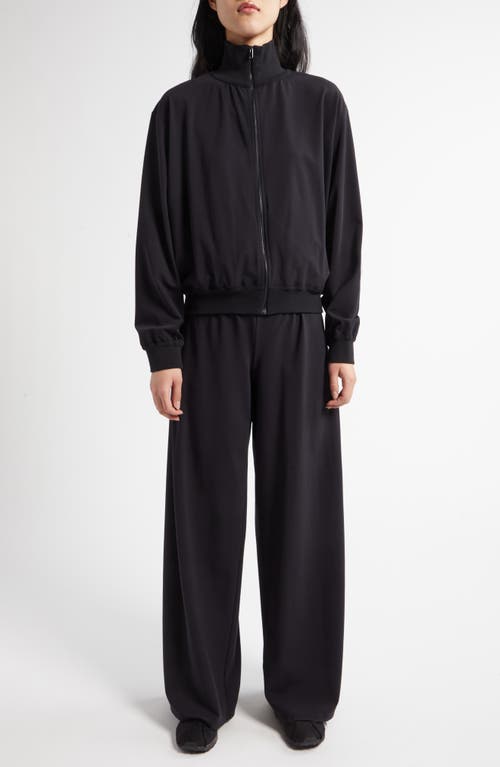 THE ROW THE ROW BARIEM STRETCH JERSEY STRAIGHT LEG PANTS 
