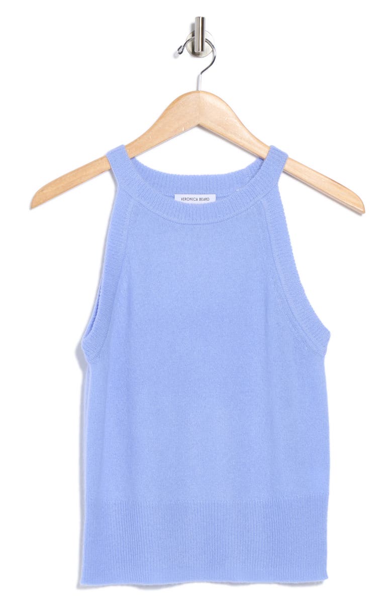 Veronica Beard Myrick Cashmere Tank, Alternate, color, Hydrangea
