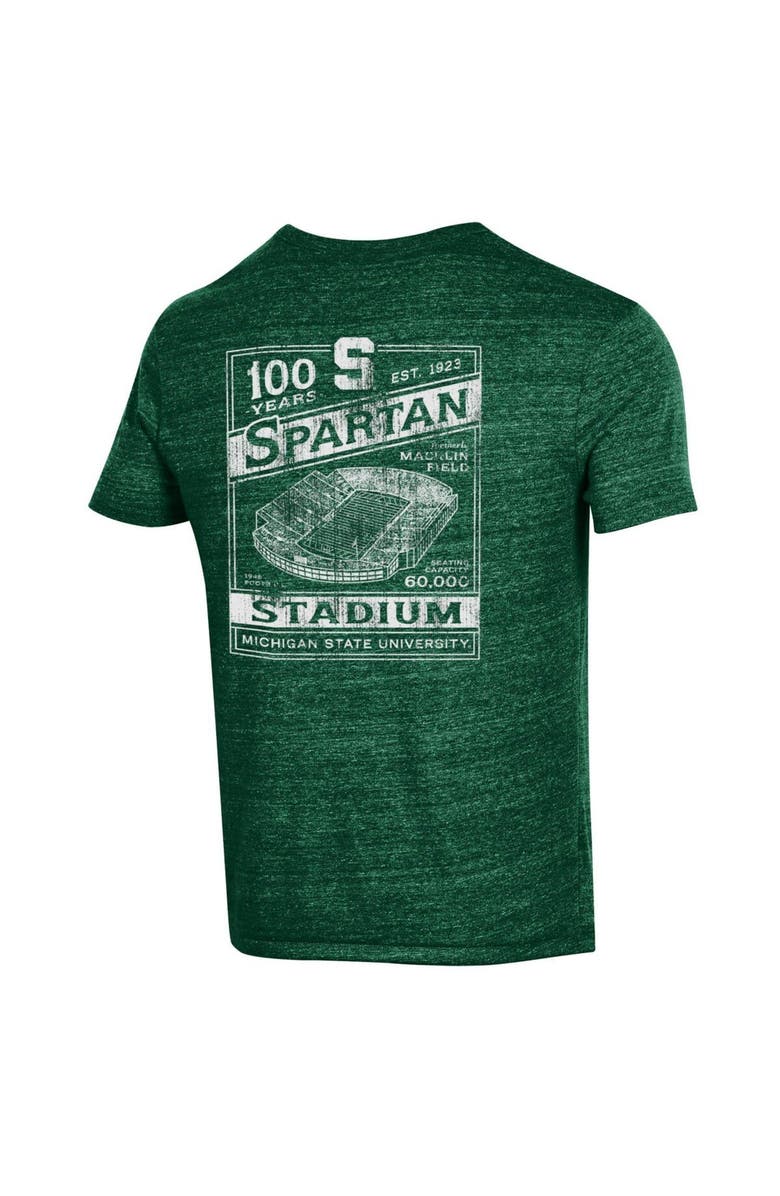 Champion Men's Champion Green Michigan State Spartans 100th Anniversary Spartan Stadium T-Shirt, Alternate, color, Green