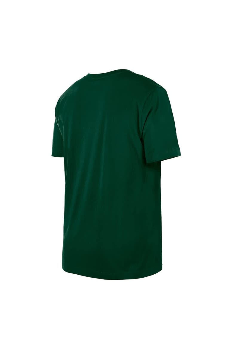 Men's New Era Hunter Green Milwaukee Bucks Sport Classics T-Shirt, Alternate, color, Hunter Green