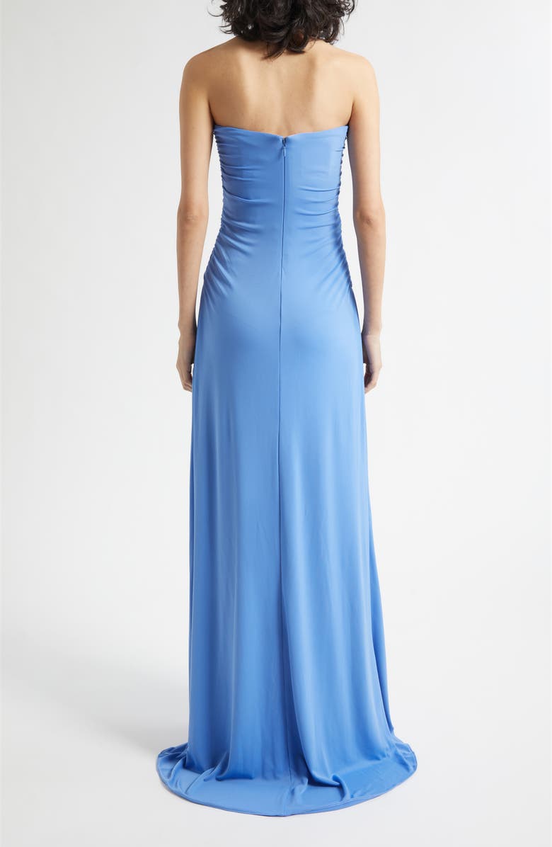 Cinq à Sept Oleana Strapless Gown, Alternate, color, 