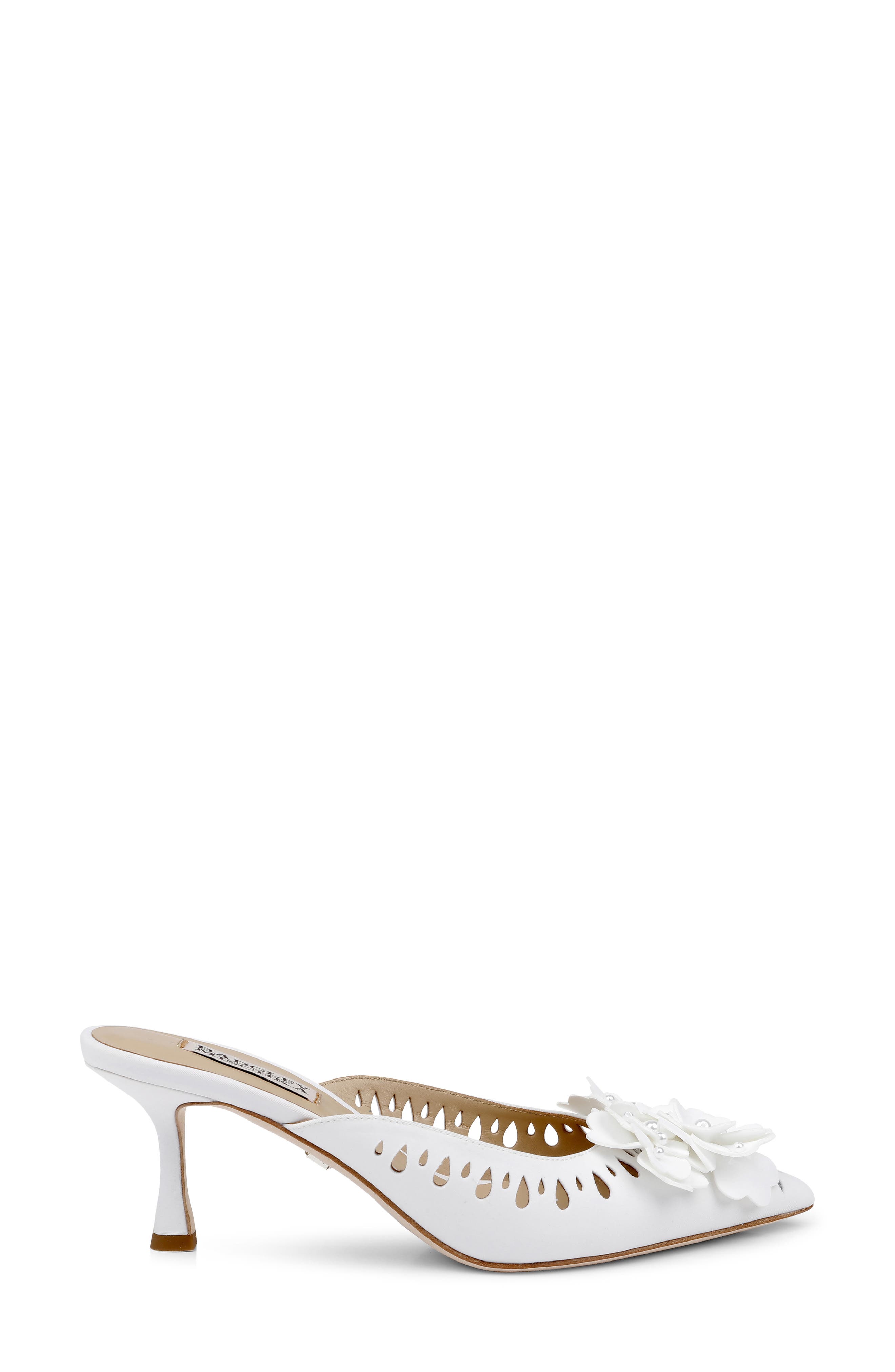 BADGLEY MISCHKA Oriana Mule, Alternate, color, White