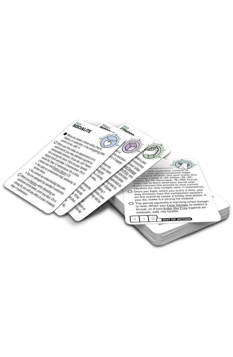 Modiphius Entertainment Ironsworn Starforged Sundered Isles Asset Deck, Alternate, color, 