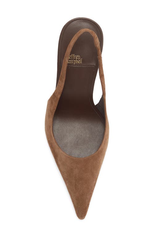 Jeffrey Campbell Fusion Slingback Pump In Brown