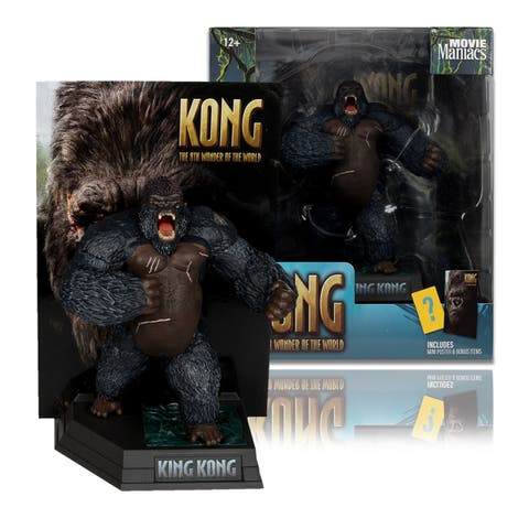 King Kong (Movie Maniacs Kong) 6 inch McFarlane Posed Figure