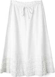 Damson Madder Florintina Ruffle Bloomers Crop Wide Leg Pants
