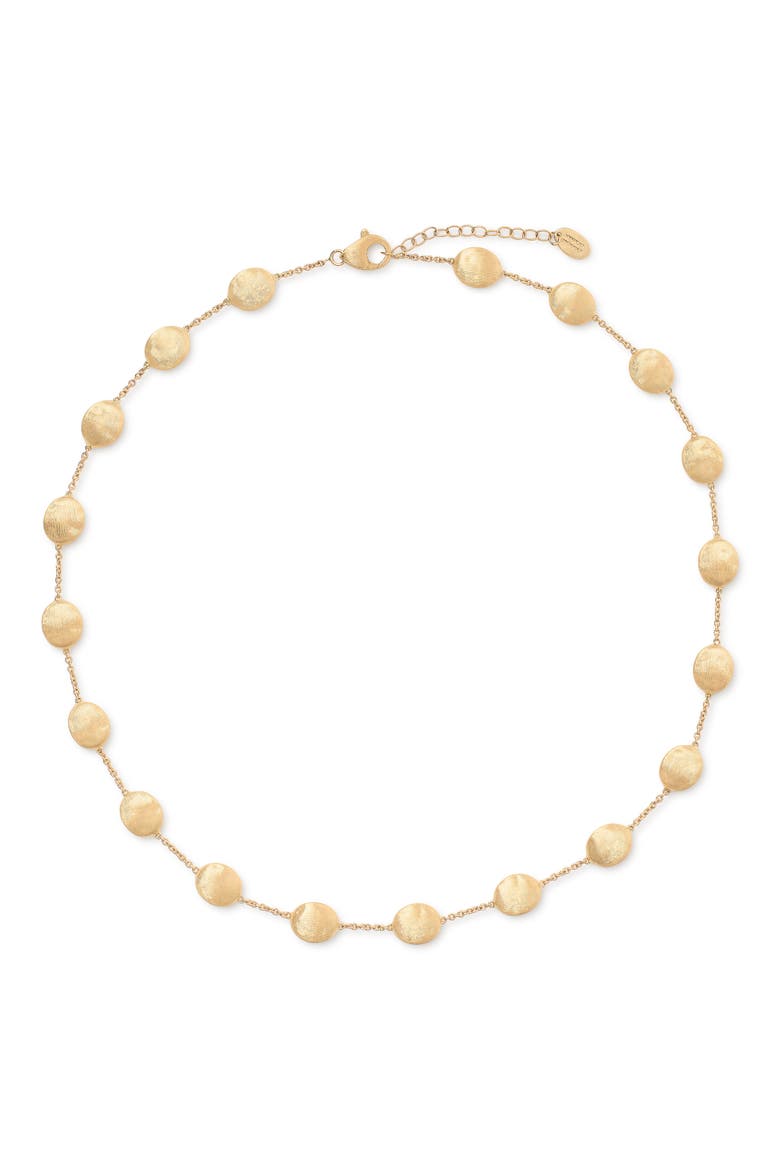 Siviglia Station Necklace, Main, color, 18K YELLOW GOLD