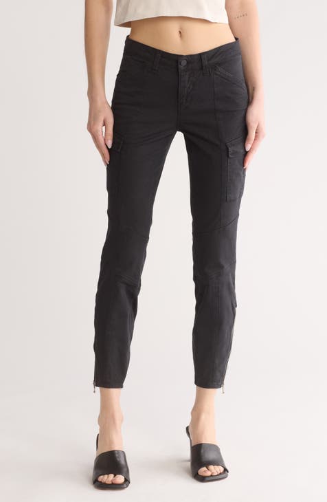 Patton Zip Hem Cargo Skinny Jeans