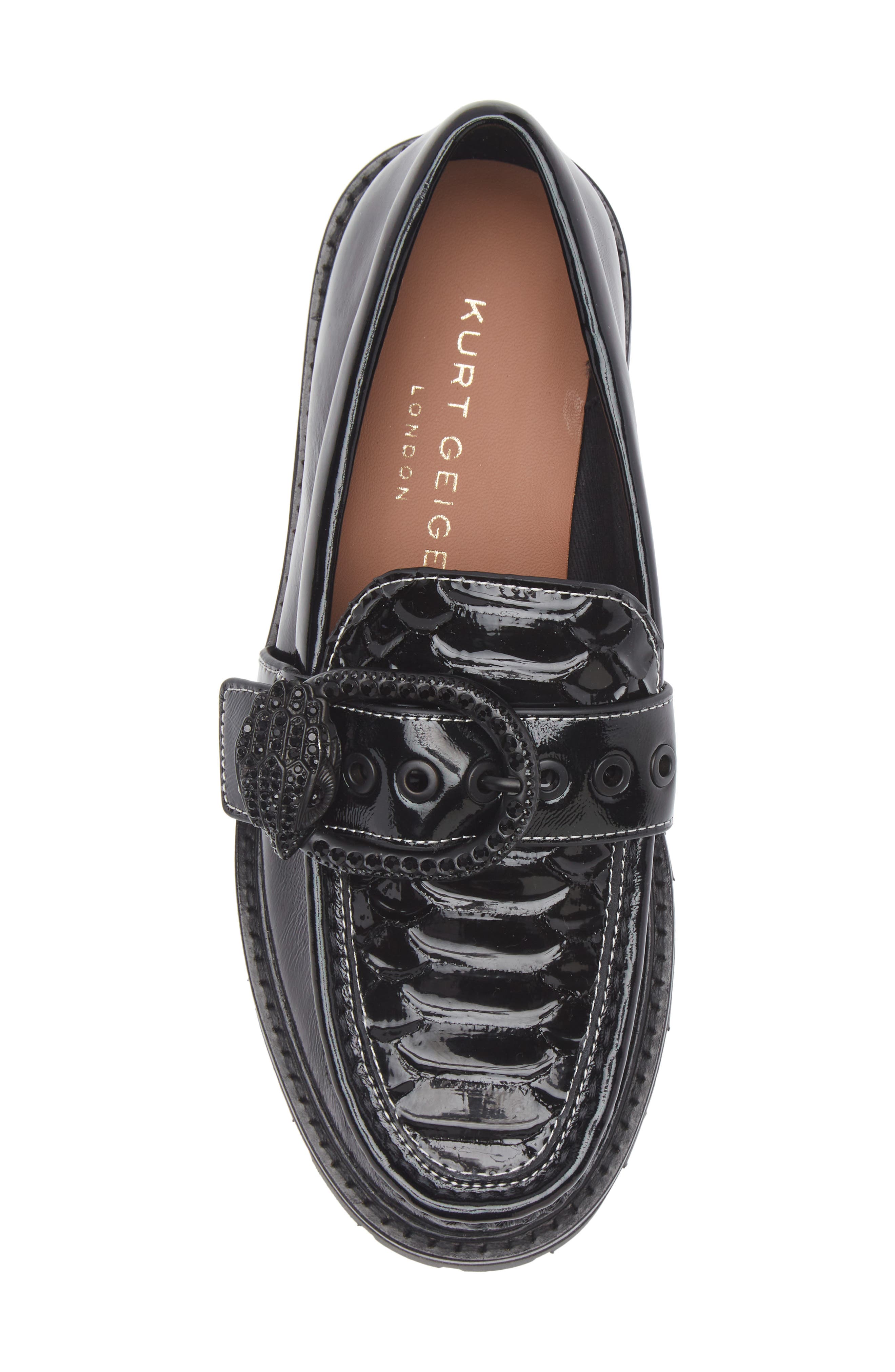 Kurt Geiger London Mayair Loafer, Alternate, color, Black/Black