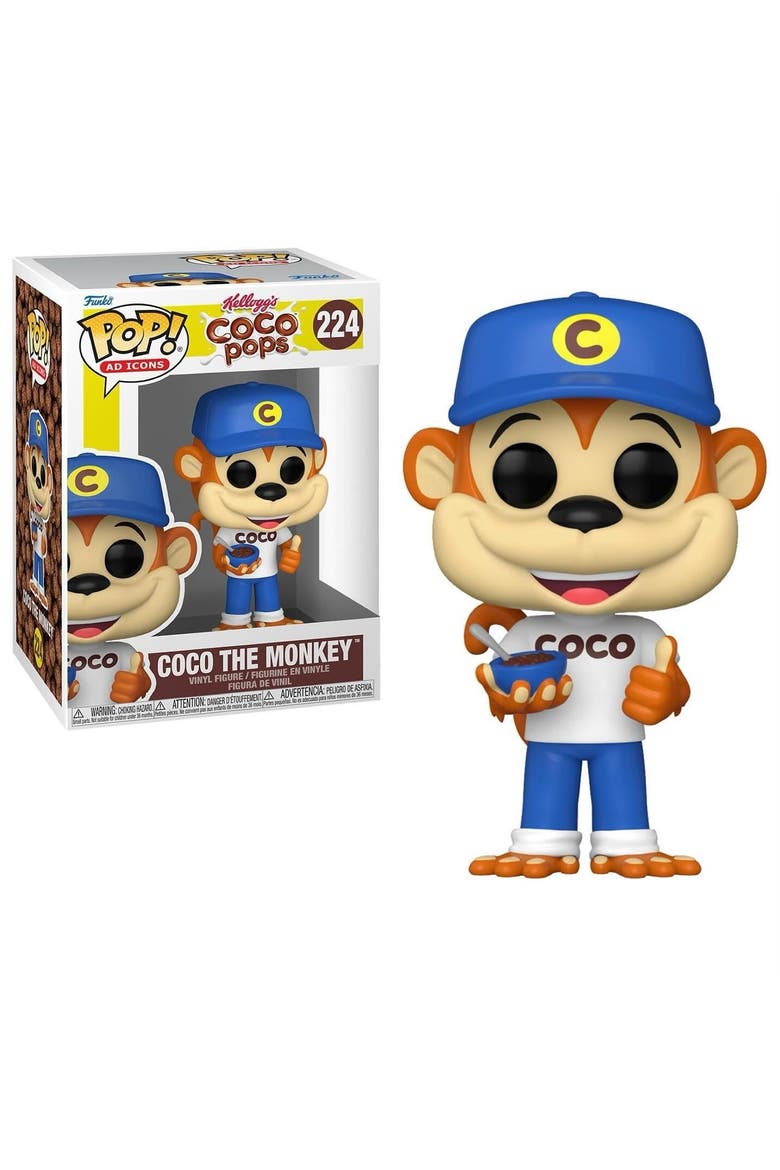 Coco the Monkey (Kelloggs Coco Pops) Funko Pop! Ad Icon, Main, color, Multi-Color