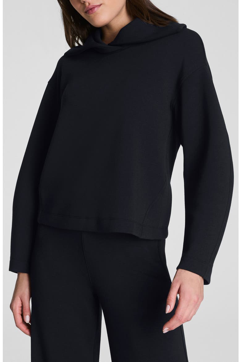 Brushed Hoodie, Main, color, VERY BLACK