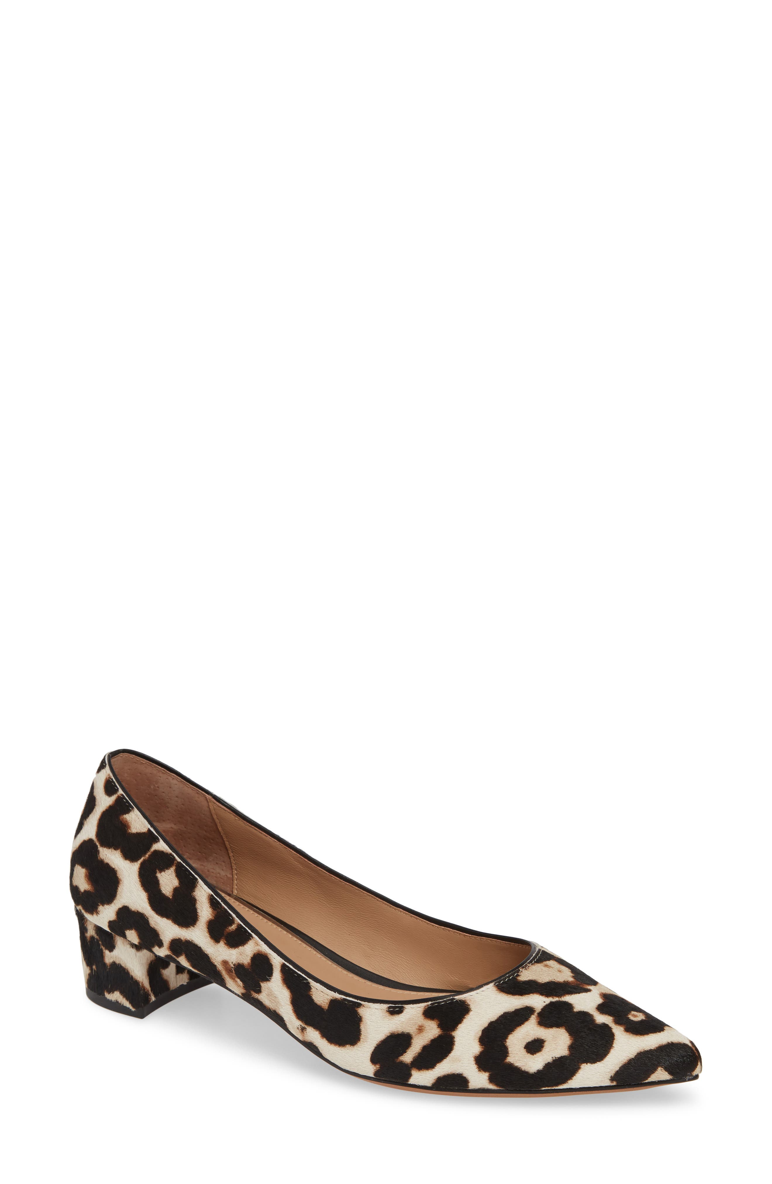 Bellini Genuine Calf Hair Pump, Main, color, CREAM/ BLACK CALF HAIR