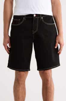 True Religion Bobby Baggy Denim Shorts